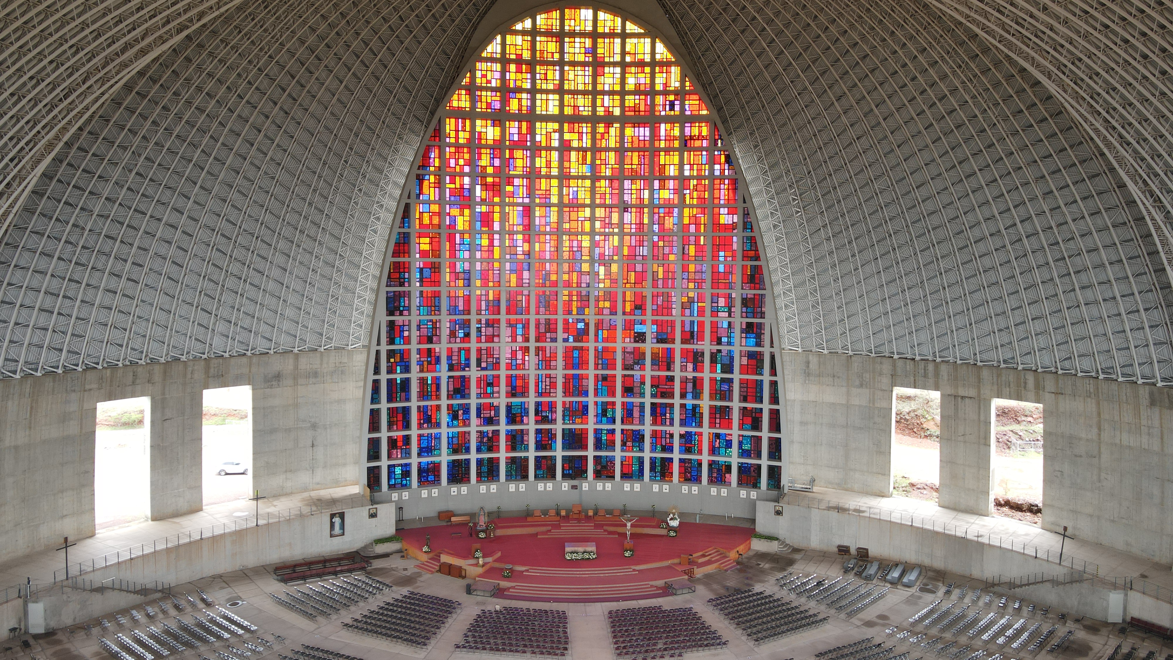 Vista del Santuario de los Mártires